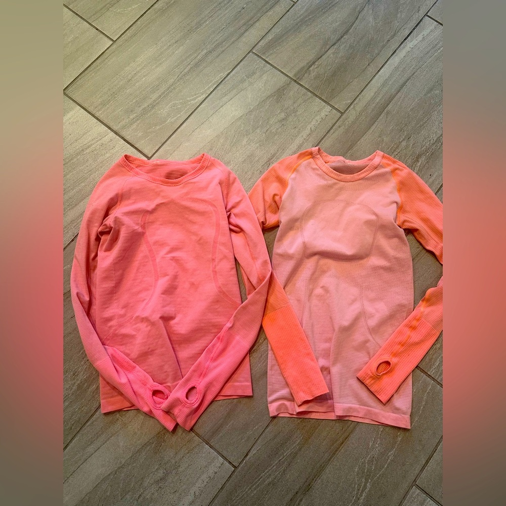 Lululemon  swiftly long sleeves